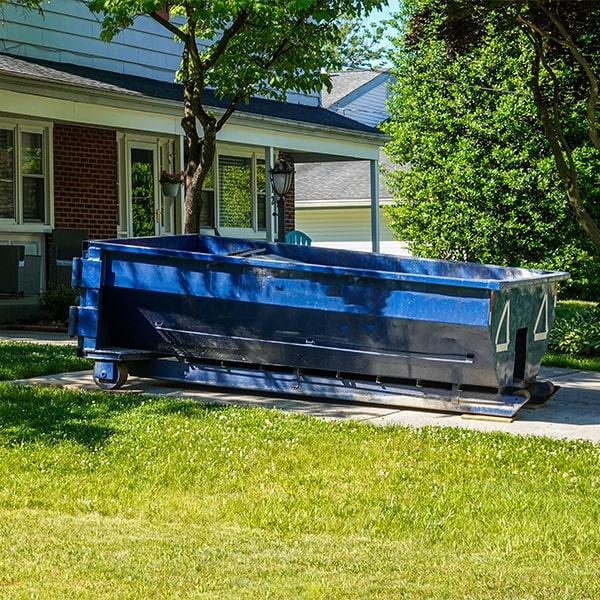 the rental period for residential dumpsters can range from a few days to a few weeks, depending on your needs